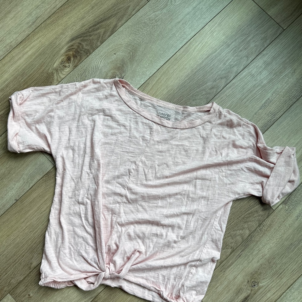 Harper canyon short sleeve cropped shirt